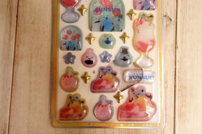 画像2: うるちゅるポップシール　パペットスンスン