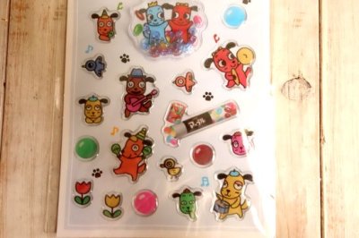 画像2: おやつマーケット　ぷくシャカシール　マーブル