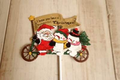 画像1: クリスマスピック　26-S　フラッグサイクル