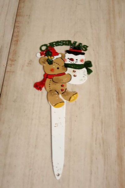 画像1: クリスマスピック　26-S　ベア― (1)