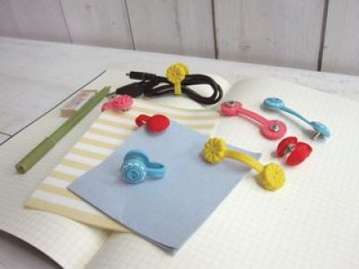 画像1: デコレ　ボタンクリップ　PK