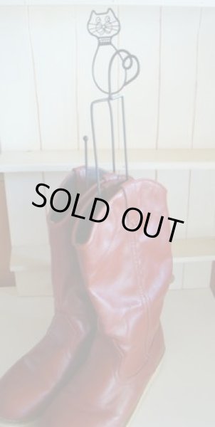 画像1: デコレ　ブーツキーパーネコ　ブラック (1)