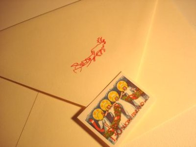 画像1: ドイツ製クリスマスカード　K