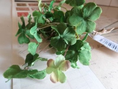 画像1: ティアラ　アートフラワー　クローバーピック