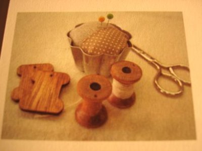 画像1: 木製糸巻きフラット　ＳＳ